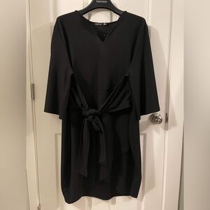 Boohoo dress with front tie sash size 24